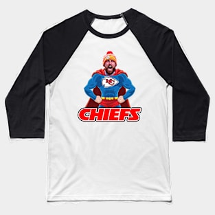 Kelce (Super) Chiefs Baseball T-Shirt